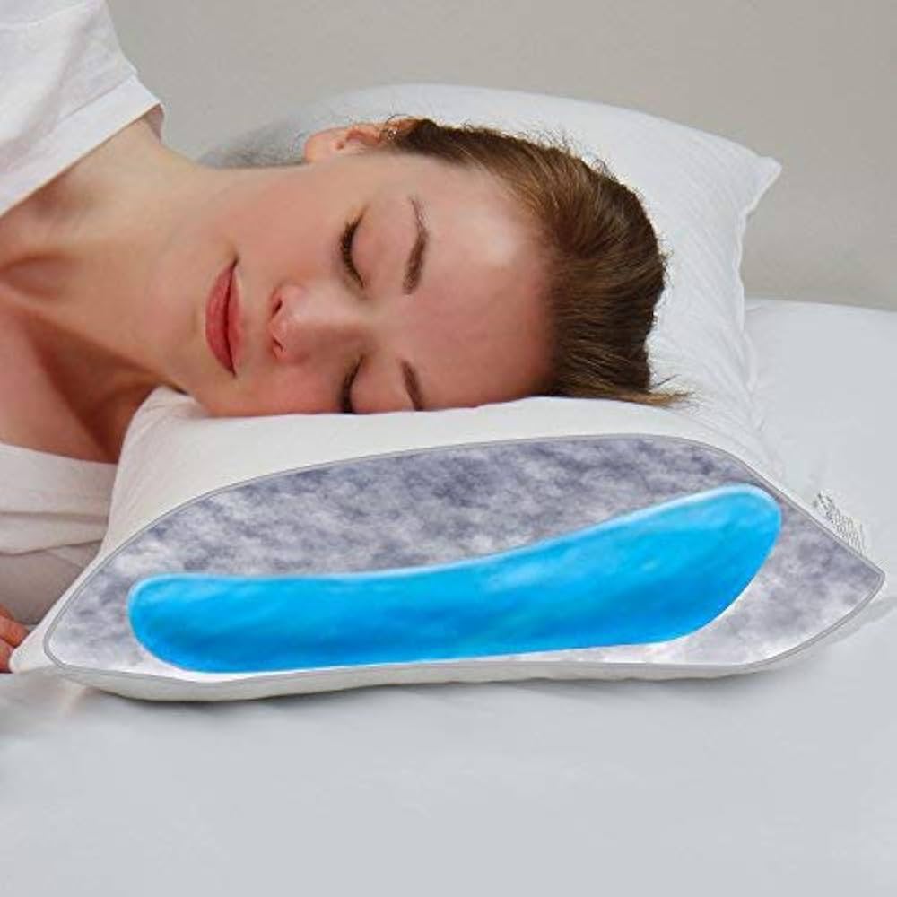 Oreiller à eau ergonomique pour soulager les douleurs cervicales