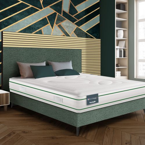 Matelas Dunlopillo Hortense en latex naturel — ambiance chambre
