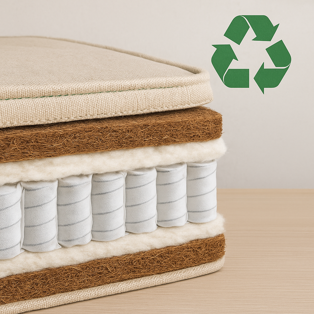 Solutions de recyclage et de réemploi pour les matelas en fin de vie