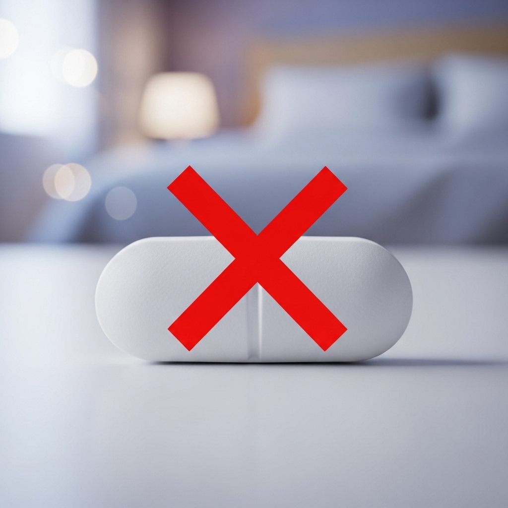 Personne allongée dans un lit confortable pratiquant une routine apaisante avant de dormir